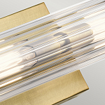 Бра горизонтальное с рифленым стеклянным плафоном Kichler варинант исполнения - 3 | Loft Concept в Брянске