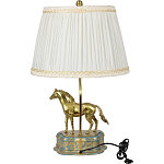 Настольная лампа из фарфора Лошадь Frodi варинант исполнения - 2 | Loft Concept в Брянске