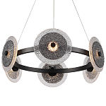 Люстра с плафонами из фактурного двойного стекла Heterochromia варинант исполнения - 2 | Loft Concept в Брянске