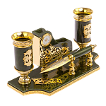 Настольный письменный набор из нефрита с ножом для бумаг в подарочной коробке Maecenas варинант исполнения - 2 | Loft Concept в Брянске