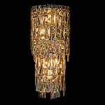 Бра с каскадом из прозрачного хрусталя и корпусом золотого цвета Constant Sparks варинант исполнения - 1 | Loft Concept в Брянске