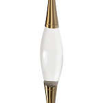 Подвесной светильник с хрустальным плафоном и бронзовым основанием Renee Glass Drops  варинант исполнения - 4 | Loft Concept в Брянске