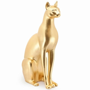 Статуэтка Abhika Egyptian Cat Gold