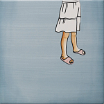 Плитка с узором Девочка единорог варинант исполнения - 4 | Loft Concept в Брянске