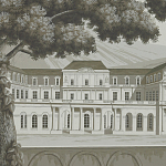 Обои ручная роспись Monuments of Paris Eau Forte on scenic paper варинант исполнения - 3 | Loft Concept в Брянске