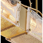 Люстра прямоугольная из фактурного стекла Chandelier Beam варинант исполнения - 1 | Loft Concept в Брянске