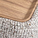 Столик прикроватный мягкий Soft Table from Chenille варинант исполнения - 4 | Loft Concept в Брянске