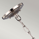 Подвесной светильник со стальным плафоном и белым матовым стеклянным шаром Feiss варинант исполнения - 3 | Loft Concept в Брянске