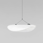 Подвесной светильник с белым тканевым плафоном в форме облака Crystal Cloud Junction варинант исполнения - 6 | Loft Concept в Брянске