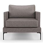 Мебельная ткань Шенилл серый цвет 138 см T4-32 варинант исполнения - 5 | Loft Concept в Брянске