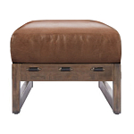 Банкетка Duncan винтажная коричневая кожа варинант исполнения - 2 | Loft Concept в Брянске