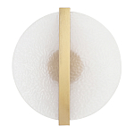 Бра с белым матовым стеклянным плафоном круглой формы Soft Glow Harmony варинант исполнения - 1 | Loft Concept в Брянске