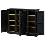 Комод деревянный Ildefonso Black Chest of Drawers варинант исполнения - 2 | Loft Concept в Брянске