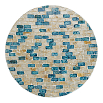 Столик с инкрустацией с перламутровым узором Rona варинант исполнения - 2 | Loft Concept в Брянске