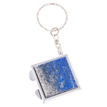 Зеркало брелок складное двухстороннее из натурального камня Лазурит Stone Mirrors варинант исполнения - 5 | Loft Concept в Брянске