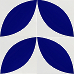 Дизайнерская плитка с узором Лепесток варинант исполнения - 2 | Loft Concept в Брянске