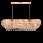 Люстра овальная с каскадом из прозрачного хрусталя Constant Sparks варинант исполнения - 2 | Loft Concept в Брянске