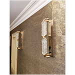 Бра прямоугольное с текстурным природным рисунком IceFlame варинант исполнения - 6 | Loft Concept в Брянске