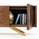 ТВ-тумба в цвете американский орех Introduce варинант исполнения - 3 | Loft Concept в Брянске