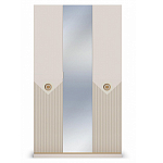 Шкаф трёхдверный с 1-ой зеркальной дверью Satin Furniture варинант исполнения - 2 | Loft Concept в Брянске