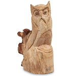 Статуэтка из дерева сова Animals of the World 20 варинант исполнения - 1 | Loft Concept в Брянске