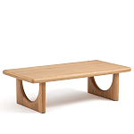 Стол журнальный из массива и шпона дуба Oak Essence Carden варинант исполнения - 1 | Loft Concept в Брянске