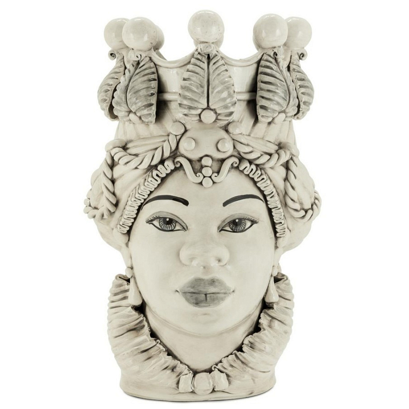 Ваза Vase Moro Lady Neutral Big Бежевый Ваза Vase Moro Lady Neutral Big Бежевый в Брянске | Loft Concept