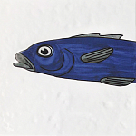 Плитка с узором Рыба пловчиха варинант исполнения - 5 | Loft Concept в Брянске