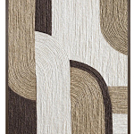 Панно из шнура геометрическая абстракция wall panel line II варинант исполнения - 1 | Loft Concept в Брянске