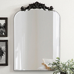 Зеркало с изысканной короной и безрамным полотном Crowned Mirror варинант исполнения - 1 | Loft Concept в Брянске