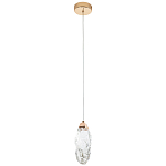 Подвесной светильник Soar Hanging Lamp Gold Transparent Прозрачный варинант исполнения - 2 | Loft Concept в Брянске