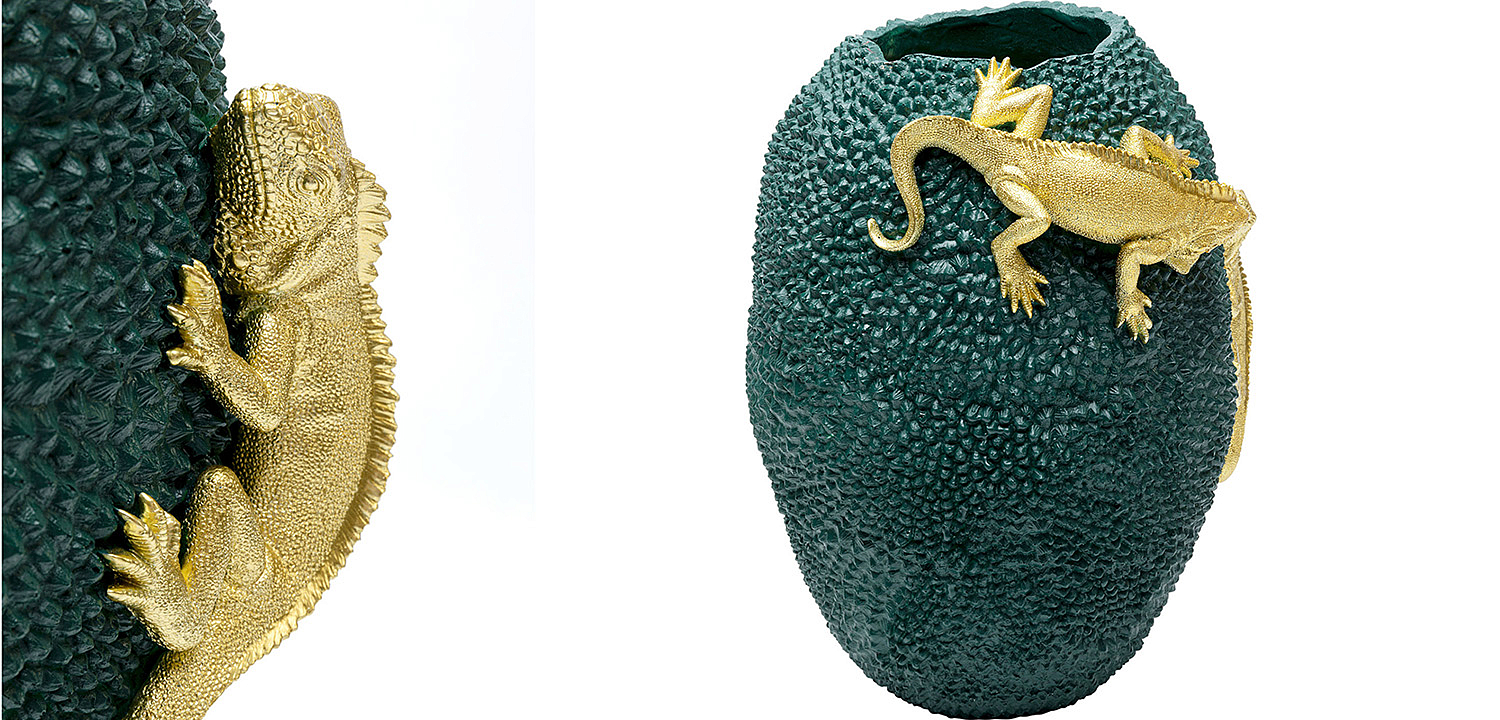 Ваза Two Lizards and green fruit Ваза Two Lizards and green fruit - Loft-Concept в Брянске