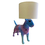 Лампа COLLECTION OF DOGS с абажуром Бультерьер варинант исполнения - 2 | Loft Concept в Брянске