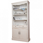 Стеллаж для книг с открытыми полками и 2-мя ящиками Interiors Romance варинант исполнения - 1 | Loft Concept в Брянске