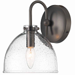 Бра с куполообразным прозрачным плафоном Glass Dome with Seeds варинант исполнения - 2 | Loft Concept в Брянске