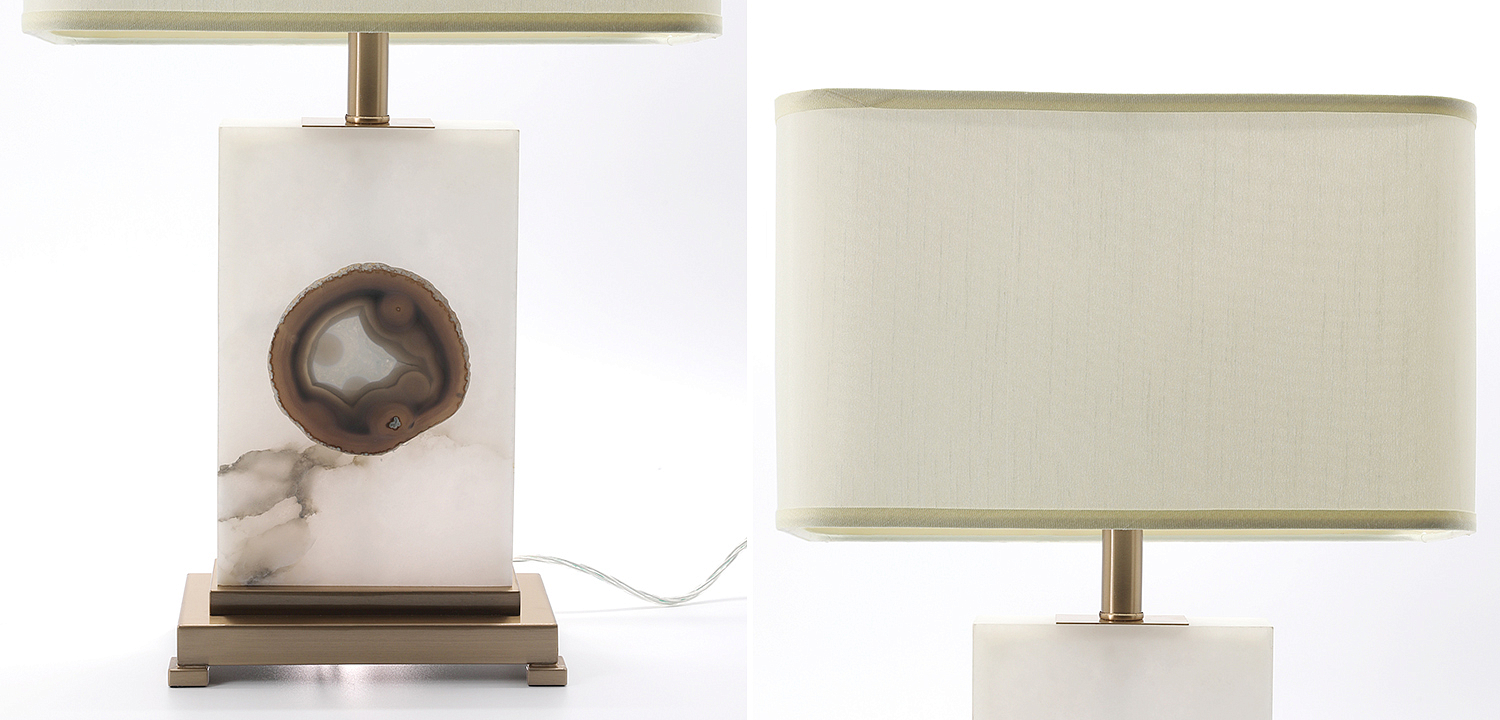 Настольная лампа Bel Air Agate Table Lamp Настольная лампа Bel Air Agate Table Lamp - Loft-Concept в Брянске