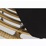 Стул круглый с ротанговым плетением Round Wicker Stool варинант исполнения - 6 | Loft Concept в Брянске