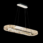 Люстра овальная с мозаичным хрустальным оформлением Sparks of Crystal варинант исполнения - 1 | Loft Concept в Брянске