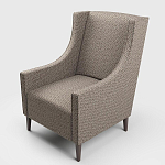 Мебельная ткань Шенилл коричневый цвет 142 см T4-56 варинант исполнения - 7 | Loft Concept в Брянске