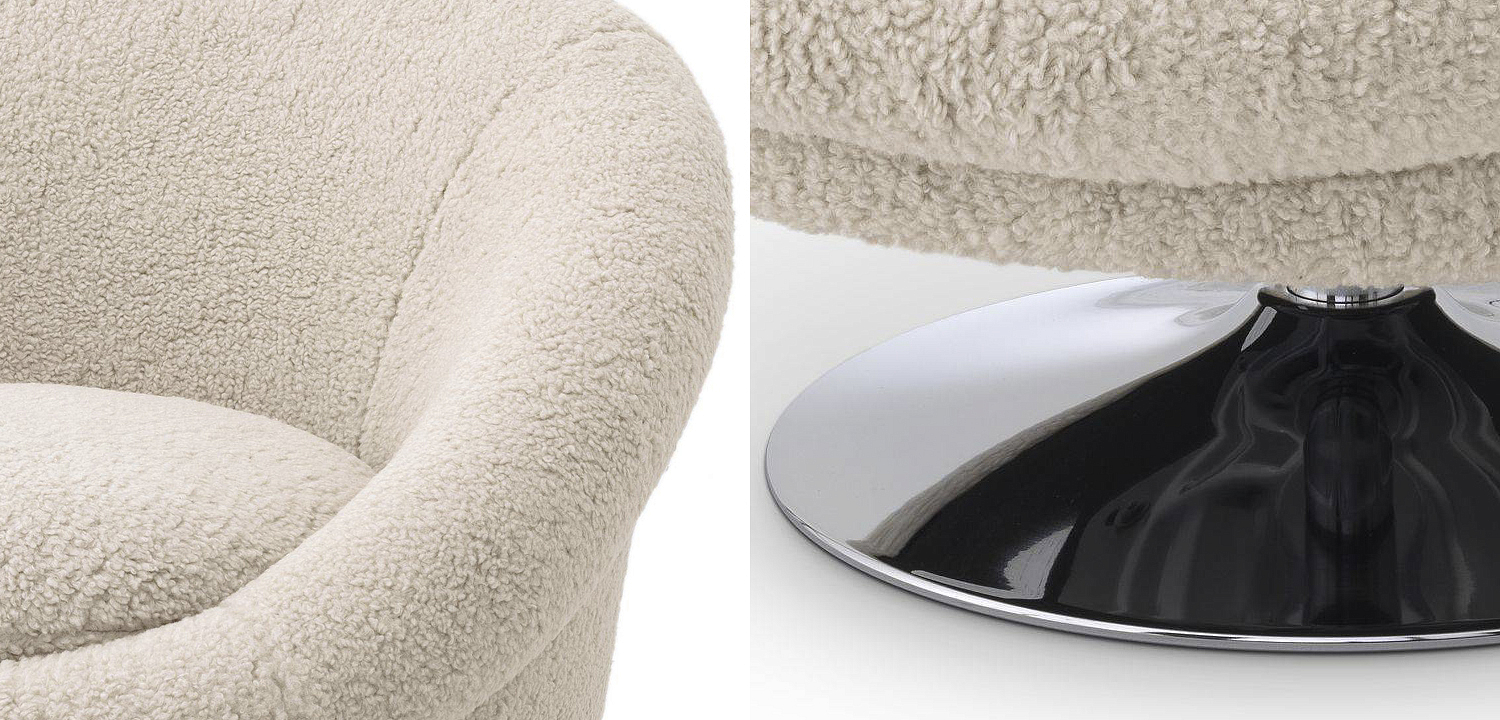 Кресло Eichholtz Swivel Chair Nemo Кресло Eichholtz Swivel Chair Nemo - Loft-Concept в Брянске