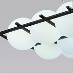 Люстра подвесная с 9-ю плафонами в форме шара Yarvi варинант исполнения - 3 | Loft Concept в Брянске