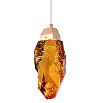 Подвесной светильник Soar Hanging Lamp Brass Amber Янтарный варинант исполнения - 1 | Loft Concept в Брянске