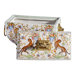 Шкатулка с фигуркой льва на крышке Eden Garden варинант исполнения - 2 | Loft Concept в Брянске