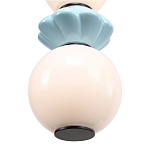 Подвесной светильник фигурный с керамическими элементами 24W LED Fragrant Light варинант исполнения - 5 | Loft Concept в Брянске