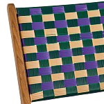 Кресло низкое из массива тика Barbados варинант исполнения - 4 | Loft Concept в Брянске