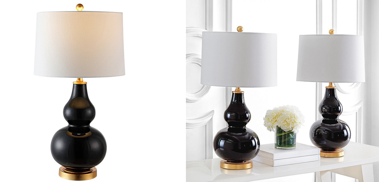 Настольная лампа Loraine Black Table lamp Настольная лампа Loraine Black Table lamp - Loft-Concept в Брянске