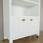 Книжный Стеллаж Elsa Dreams White с задней стенкой варинант исполнения - 1 | Loft Concept в Брянске