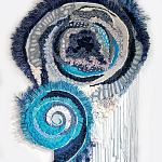 Текстильный Арт-объект ручной работы Galaxy варинант исполнения - 3 | Loft Concept в Брянске