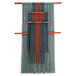 Декор на стену Макраме из нитей Japan Wall Panel Orange варинант исполнения - 2 | Loft Concept в Брянске