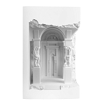 Встраиваемый в стену гипсовый светильник под покраску с колоннами и арками в античном стиле Antiquity Athena варинант исполнения - 8 | Loft Concept в Брянске